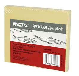 Marabu Plaque à graver "Factis Rubber Carving Block" 155 mm