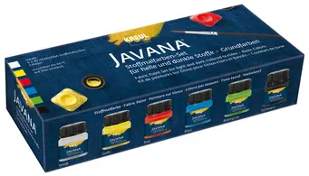 KREUL Peinture pour textiles JAVANA, kit créatif