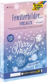 folia Modèle de décoration pour fenêtre "Période hivernale