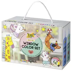 folia Kit Window Color Jumbo BASIC BIG, 10 x 80 ml