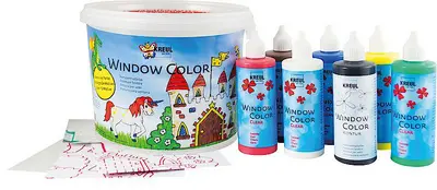 KREUL Window Color Hobby Line "C2", Set complet "Château