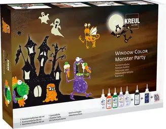 KREUL Window Color "Monster Party", kit