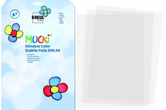 KREUL Film plastique spécial pour Window Color MUCKI, A4