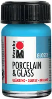 Marabu Peinture "Porcelain & Glass", brillant, 15 ml, orange