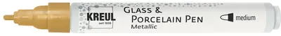 KREUL Glass & Porcelain Pen Metallic, argent