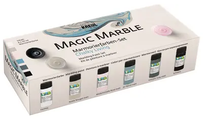 KREUL Peinture à marbrer "Magic Marble" mat, Chalky Living