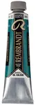 ROYAL TALENS Peinture à l'huile Rembrandt, turquoise phthalo