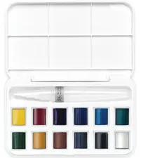 LEFRANC BOURGEOIS WINSOR & NEWTON Cotman Set Brush Pocket