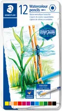 STAEDTLER Crayon de couleur Design Journey, étui métal de 12