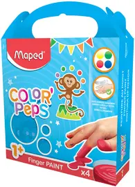 Maped my first Peinture au doigt COLOR'PEPS, étui de 4