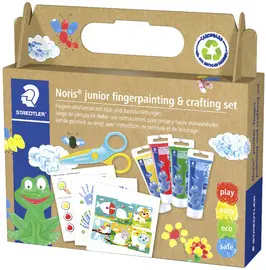 STAEDTLER Kit créatif Noris junior avec gouache aux doigts