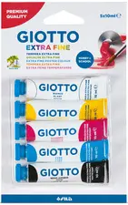 GIOTTO Gouache en tube Extra Fine, blister de 5