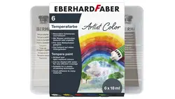 EBERHARD FABER Gouache Artist Color, étui de 6