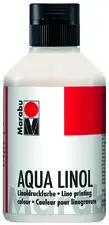 Marabu Couleur pour linogravure Aqua, 250 ml, blanc