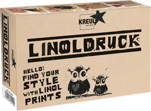 KREUL Kit de linogravure Hobby Line