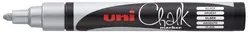 uni-ball Marqueur craie Chalk marker PWE5M, argent