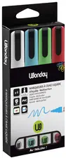Wonday Marqueur craie, pointe ogive, set de 4 "CLASSIQUE