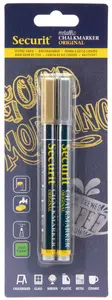 Securit Feutre-craie ORIGINAL SMALL, kit de 2