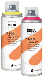 KREUL Peinture aéorosol NEON SPRAY, rose fluo, 200 ml