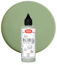 ViVA DECOR Peinture Blob Paint 90 ml, bois de rose