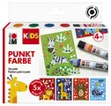 Marabu KiDS Set de peinture point à point Dot Pen "Animaux