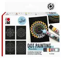 Marabu Kit de peinture point à point Dot Pen "Mandala