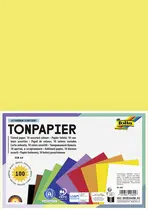 folia Papier de couleur, A4, 130 g/m2, assorti