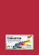 folia Carton de couleur A6, 180 g/m2, assorti en 12 couleurs