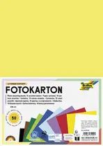 folia Carton de bricolage, A4, 300 g/m2, assorti