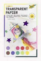 folia Papier transparent, 140 x 200 mm, 10 feuilles