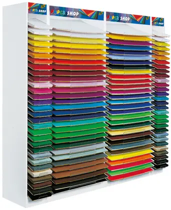 folia Présentoir en bois PaperShop pour papiers de format A4