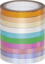folia Rubans autocollants Washi-Tape HOTFOIL, kit de 10
