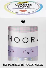 folia Ruban adhésif décoratif Washi-Tape HOTFOIL HAPPY VIBES