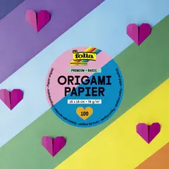 folia Feuille de papier pour origami PREMIUM BASIC