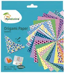 My Mandarine Feuilles à plier Origami Paper "Geometric