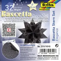 folia Feuilles de papier pliable étoile Bascetta Élégance