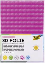 folia Film 3D, épaisseur: 150 microns, 230 x 330 mm, assorti