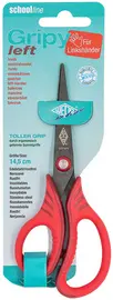 WEDO Ciseaux Gripy left, pointu, 145 mm, rouge