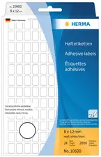 HERMA Étiquette multi-usage, 8x12 mm, inscriptible à la main