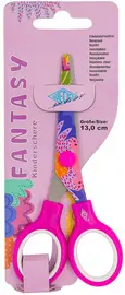 WEDO Ciseaux FANTASY "Floraison", rond, 130 mm, rose