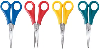 WEDO Ciseaux de bricolage, pointu, 130 mm, pour droitiers