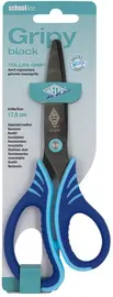 WEDO Ciseaux de bricolage Gripy black, rond, 175 mm