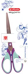 herlitz Ciseaux my.pen, pointu, lilas/menthe