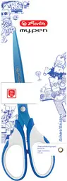 herlitz Ciseaux my.pen, pointu, bleu/blanc