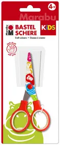 Marabu KiDS Ciseaux de bricolage, rond, longueur : 130 mm