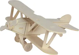 Marabu KiDS Puzzle 3D "Avion biplan", 25 pièces