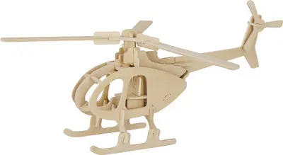 Marabu KiDS Puzzle 3D "Hélicoptère", 32 pièces