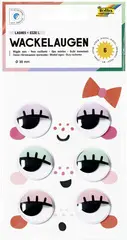 folia Oeil vacillant LASHES, taille: L, autocollant