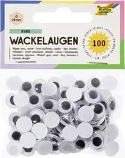 folia Oeil vacillant, rond, 12 mm, non adhésif