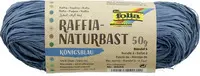folia Raphia naturel, 50 g, bleu roy
